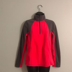 Vibrant colored sweat shirt